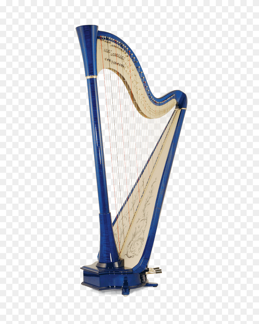 501x990 Big Blue Blue Harp Camac, Instrumento Musical, Silla, Muebles Hd Png