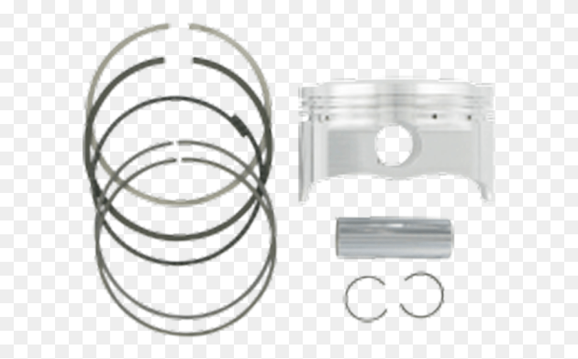 601x461 Big Bore Ring And Piston Kit L Circle, Electrical Device, Fuse, Weapon HD PNG Download