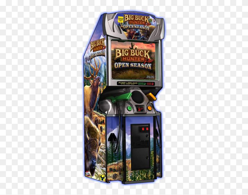 294x601 Big Buck Hunter World Arcade, Slot, Gambling, Game HD PNG Download
