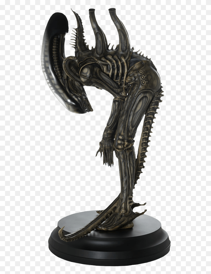 520x1031 Descargar Png Big Chap Xenomorph 13 Scale Statue Big Chap Xenomorph, Alien, Esqueleto, Cadera Hd Png