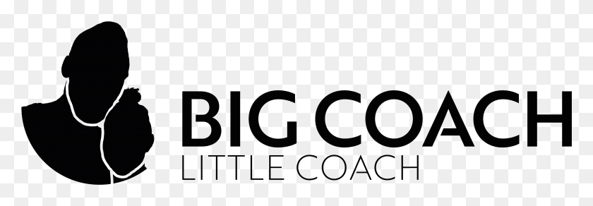 3691x1099 Descargar Png Big Coach Little Coach Gráficos, Texto, Cara, Alfabeto Hd Png