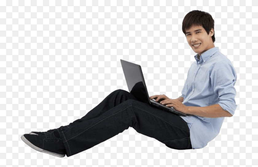 708x486 Big Data Stock Photography Analytics Students Transprent Student With Laptop, Pc, Computer, Electronics HD PNG Download