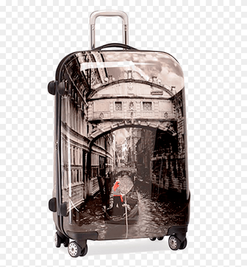 522x845 Big Designer Upright Suitcase Claymore Garment Bag, Street, City, Road HD PNG Download