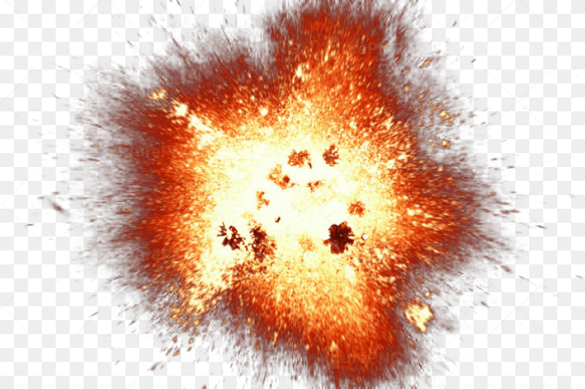 850x566 Big Explosion With And Smoke Purepng Transparent Background Explosion, Flare, Light, Outdoors, Nature Clipart PNG