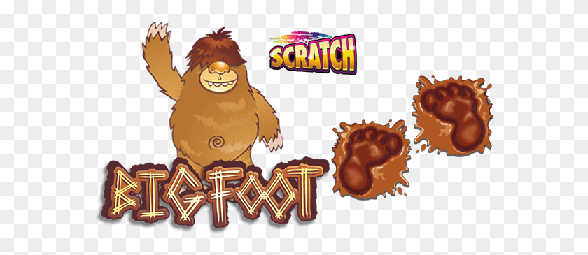 570x305 Big Foot Scratch Scratch Bigfoot, Person, Human, Mammal HD PNG Download