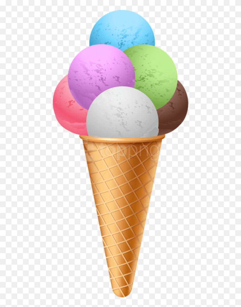 480x1007 Big Ice Cream Cone Images Background Clip Art Ice Cream Cone, Egg, Food, Cream HD PNG Download