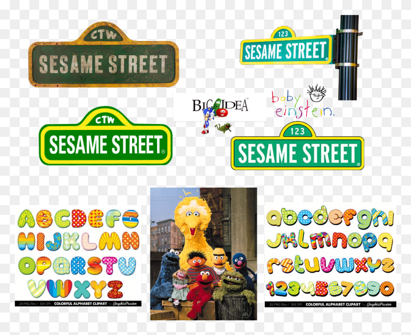 1024x822 Big Idea Amp Baby Einstein Sesame Street Alphabet Letters Sesame Street, Text, Word, Outdoors HD PNG Download