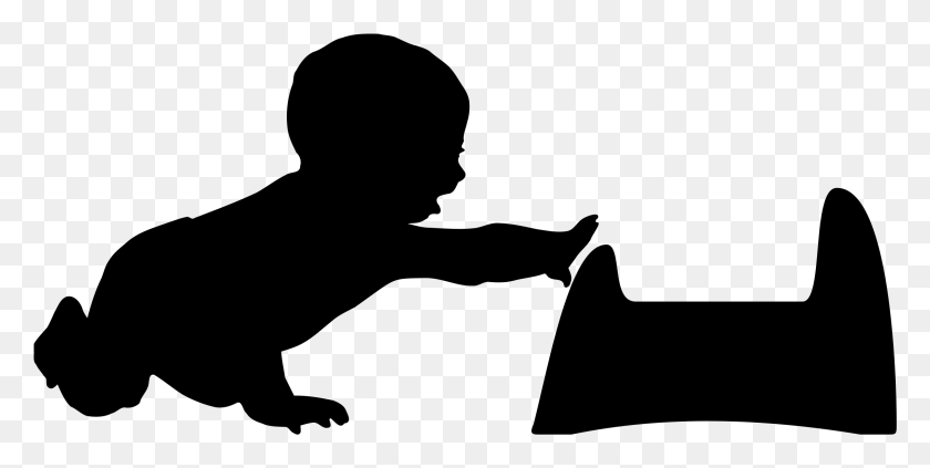 2265x1055 Big Image Baby Silhouette Clip Art, Gray, World Of Warcraft HD PNG Download