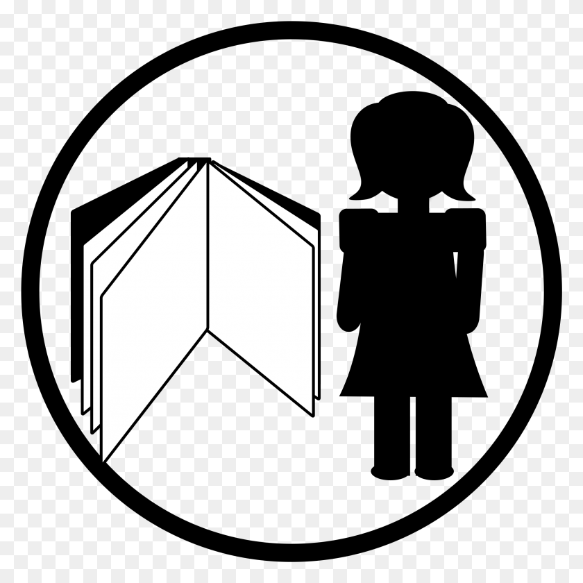 2320x2320 Big Image Book Woman Reader Icon, Toy, Kite HD PNG Download