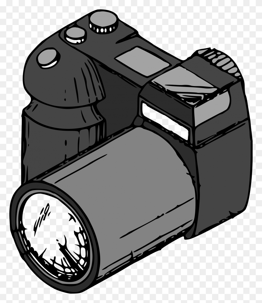 2058x2400 Big Image Camera Clip Art, Gun, Weapon, Weaponry HD PNG Download
