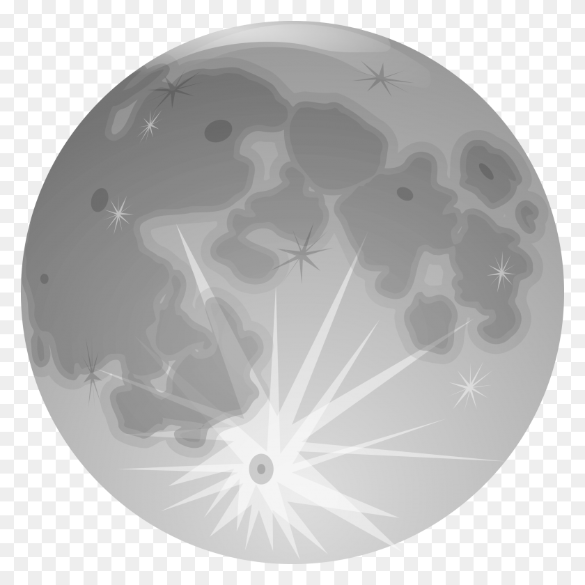 2400x2400 Big Image Cartoon Moon Transparent Background, Nature, Outdoors, Outer Space HD PNG Download