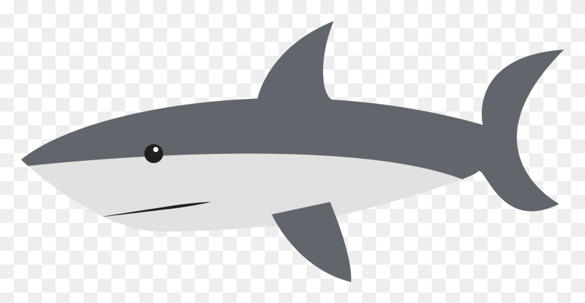 2332x1124 Descargar Png Big Image Tiburón De Dibujos Animados, Hacha, Herramienta, Sea Life Hd Png