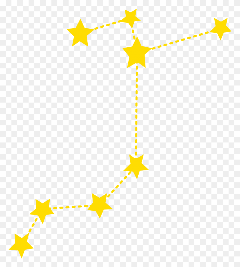 2134x2400 Big Image Clip Art Star Constellation, Symbol, Star Symbol, Construction Crane HD PNG Download