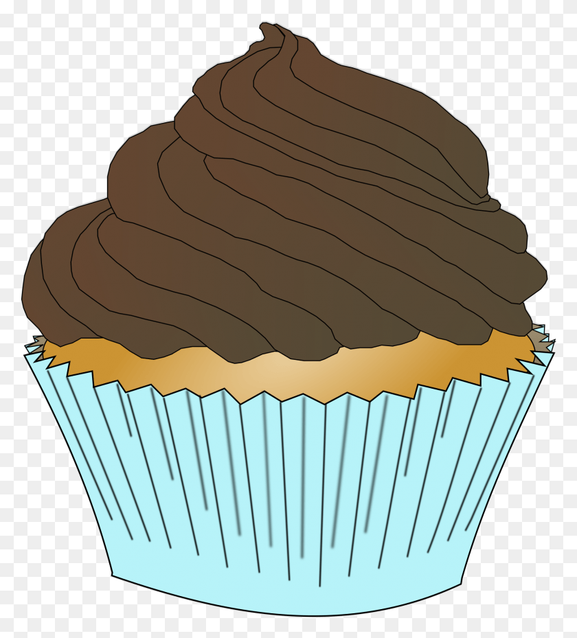 1686x1879 Big Image Clipart A Cupcake, Cream, Cake, Dessert HD PNG Download