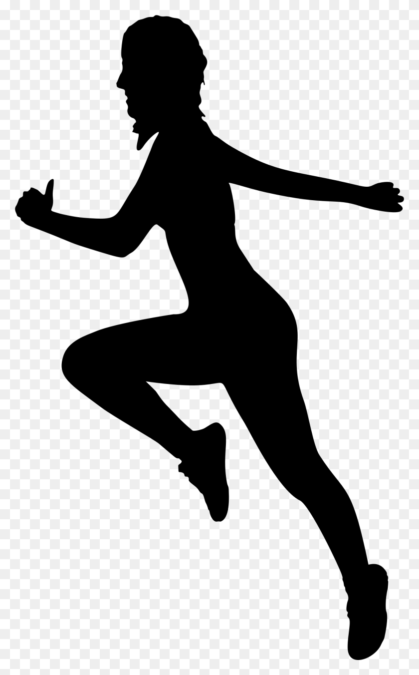 1328x2201 Big Image Clipart Woman Fitness Silhouette, Gray, World Of Warcraft HD PNG Download