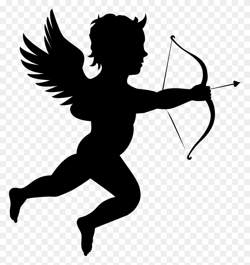 2138x2272 Big Image Cupid Silhouette, Gray, World Of Warcraft HD PNG Download