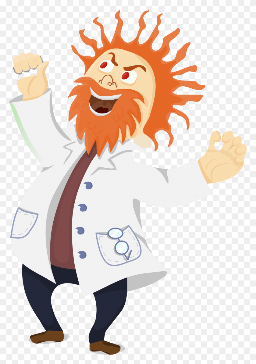 1581x2299 Big Image Free Clipart Scientist, Person, Human, Doctor HD PNG Download