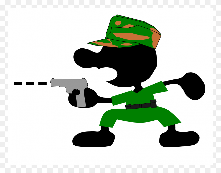 2268x1741 Big Image Game And Watch With A Gun, Person, Human, Clothing HD PNG Download