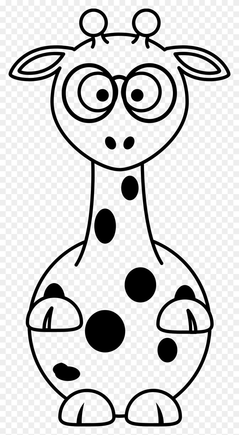 1278x2400 Большой Рисунок Жирафа Арт Мультфильм Черно-Белый, Серый, Мир Варкрафта Png Скачать