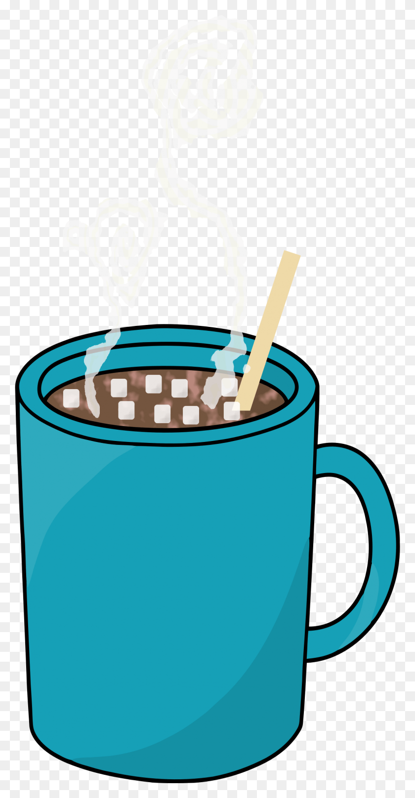 1188x2371 Big Image Hot Chocolate With Marshmallows Clipart, Coffee Cup, Cup, Tin HD PNG Download