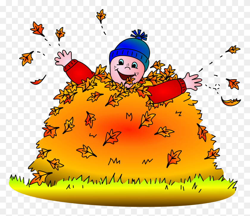 2400x2048 Big Image Jumping In Leaves Clip Art, Nature, Outdoors, Snow HD PNG Download