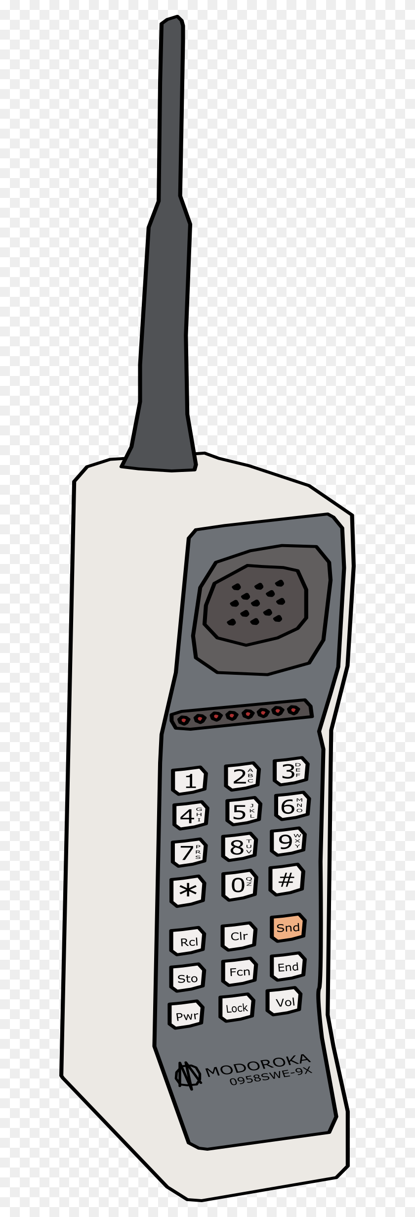 600x2400 Big Image Old Phone Clip Art, Clothing, Apparel, Cushion HD PNG Download