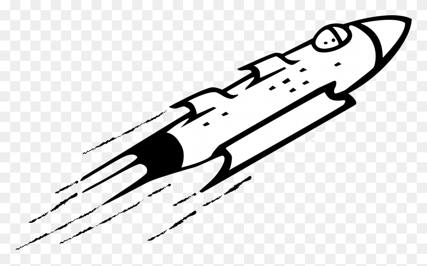 2352x1400 Черно-Белое Изображение Ракеты, Топор, Инструмент, Транспорт Hd Png Скачать