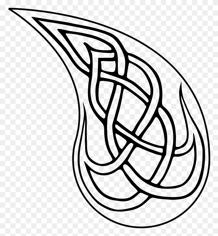 2204x2400 Big Image Simple Celtic Patterns, Gray, World Of Warcraft HD PNG Download