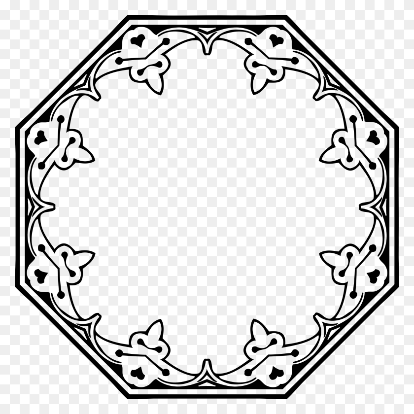 2400x2400 Big Image Square Frame With Circle Clipart, Gray, World Of Warcraft HD PNG Download
