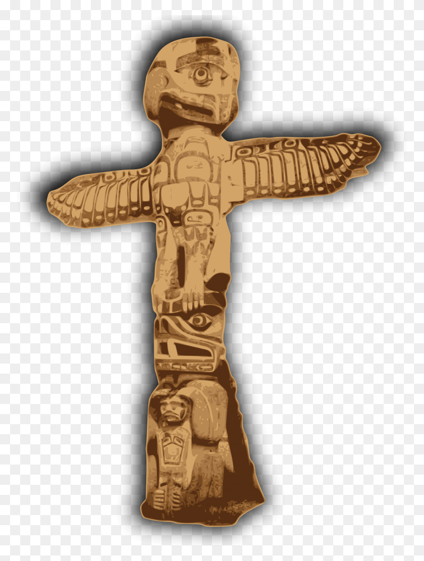1780x2400 Big Image Totem Pole And Native Americans, Architecture, Building, Symbol HD PNG Download