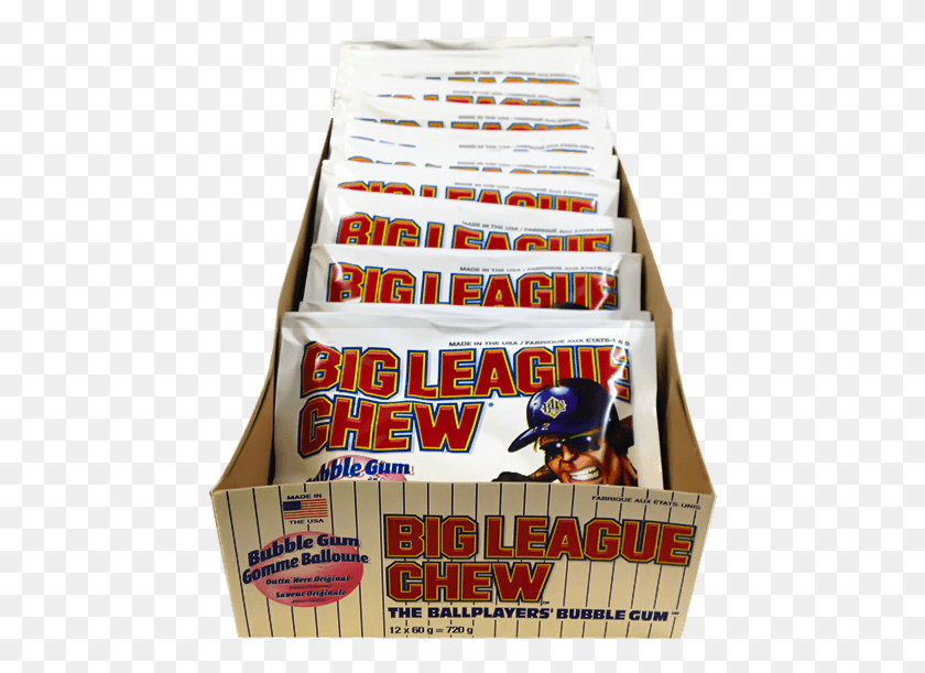 463x551 Big League Chew Outta Here Original Wood, Person, Human, Box HD PNG Download