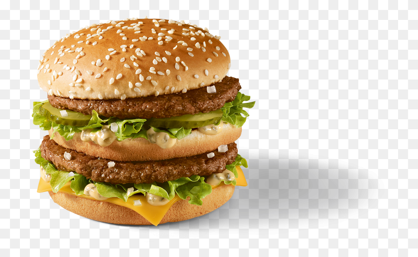 716x457 Big Mac, Burger, Food, Plant HD PNG Download