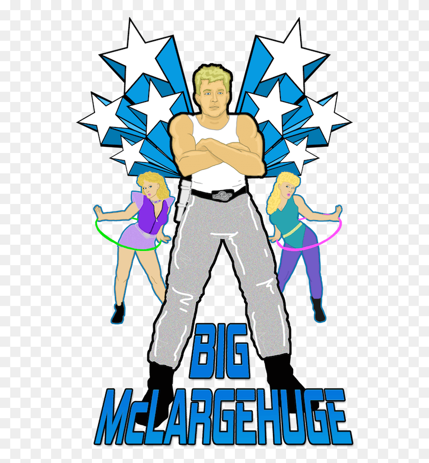550x848 Big Mclargehuge Big Mclarge Huge, Poster, Advertisement, Person HD PNG Download