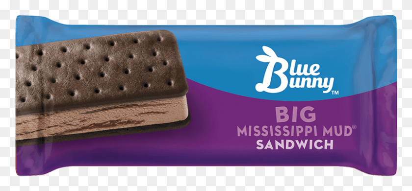 801x339 Big Mississippi Mud Ice Cream Sandwich, Bread, Food, Cracker HD PNG Download