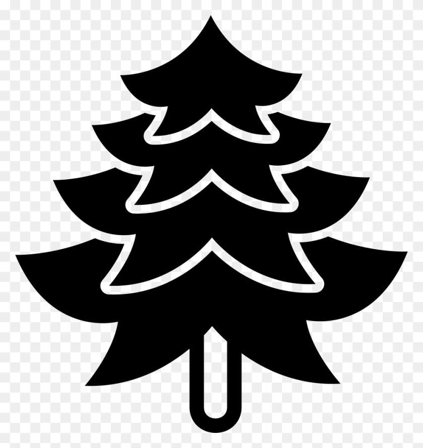 920x980 Big Pine Tree Shape Comments Christmas Tree, Stencil, Person, Human HD PNG Download
