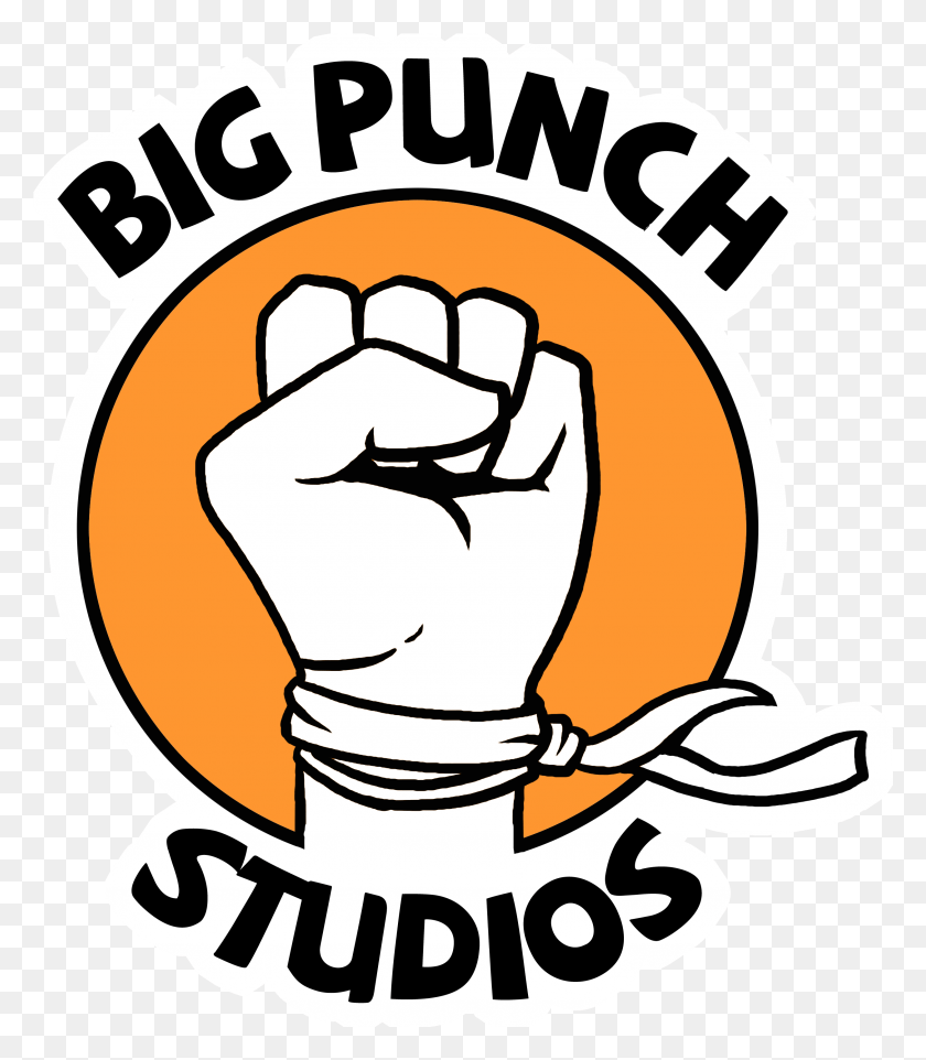 2512x2907 Big Punch Logo Fin Punch, Hand, Fist, Poster HD PNG Download