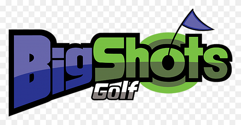 2668x1293 Descargar Png Big Shots Golf Big Shots Golf Logotipo, Símbolo, Marca Registrada, Texto Hd Png