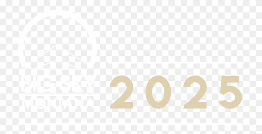 727x370 Логотип Big Sky 2025, Число, Символ, Текст Hd Png Скачать