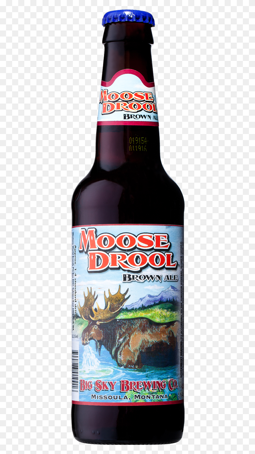 376x1431 Big Sky Moose Drool Bottles 355ml Masala Chai Syrup, Beer, Alcohol, Beverage HD PNG Download