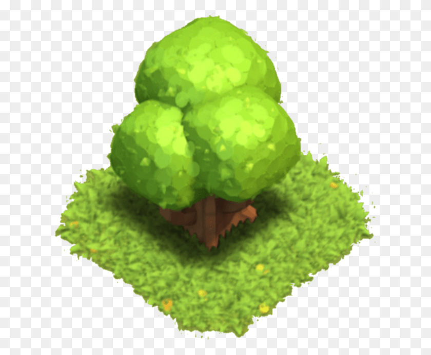 625x633 Big Tree Clash Of Clans Tree, Green, Plant, Sphere HD PNG Download