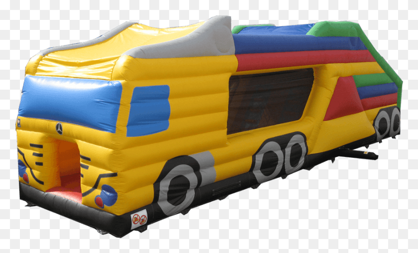 875x503 Big Truck Obstacle Course Toy Vehicle, Inflatable, Slide HD PNG Download
