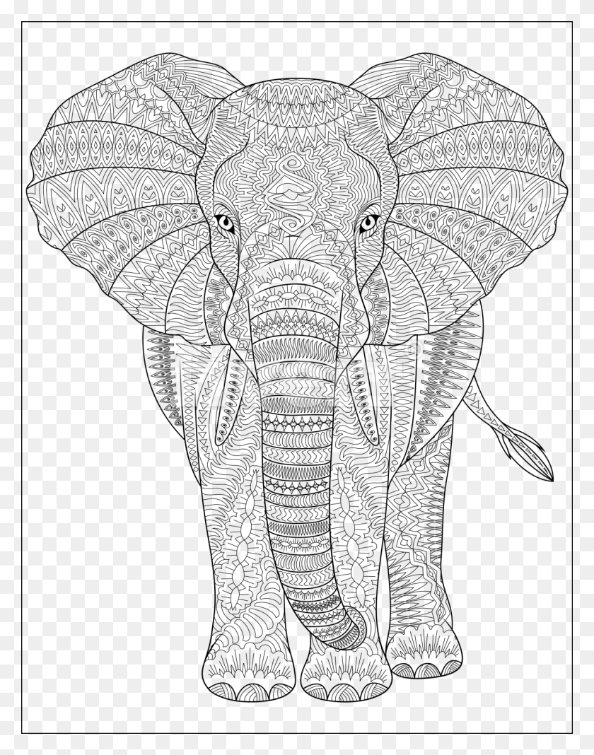 1200x1552 Big Worksample Image Indian Elephant, Clothing, Apparel, Mammal HD PNG Download