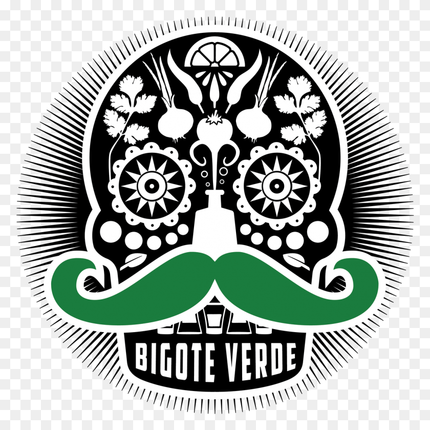 1303x1302 Descargar Png Bigote Verde Logo Vector 01 St Ambroise Negro Ipa Etiqueta, Texto, Stencil, Sticker Hd Png