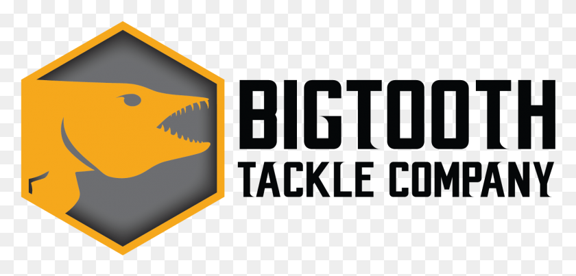 1378x607 Bigtooth Tackle Logo, Text, Weapon, Weaponry HD PNG Download