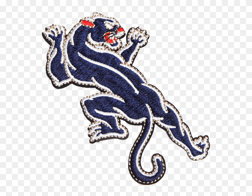 573x593 Bij Kiki Iron On Patch Panther Illustration, Dragon, Symbol, Emblem Descargar Hd Png