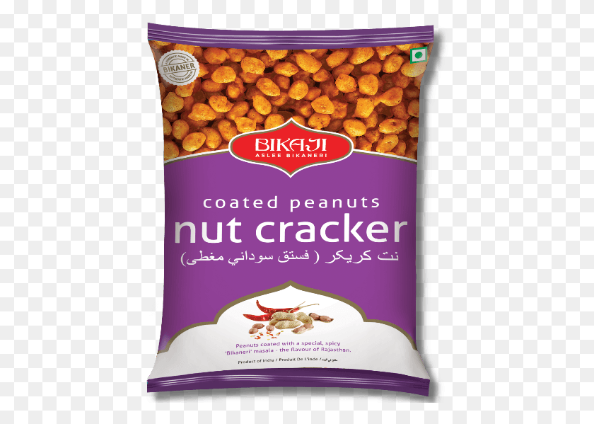 428x539 Bikaji Nut Cracker Bikaji Nut Cracker, Book, Plant, Snack HD PNG Download