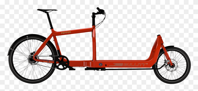 1522x639 Bike Bullitt Pepper Bullitt Cargo Bike, Wheel, Machine, Bicycle HD PNG Download