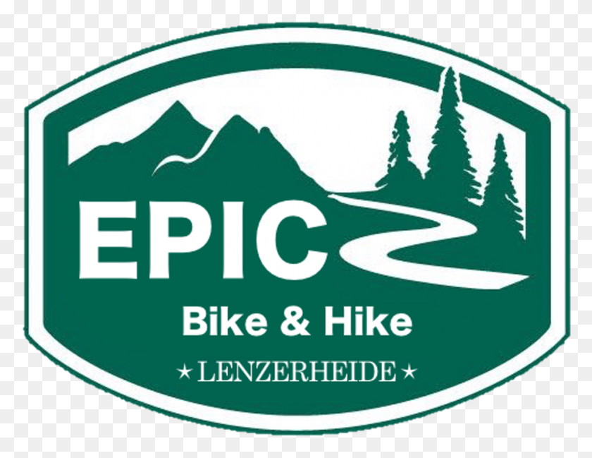 945x714 Bike Lenzerheide Epic Bike Sign, Label, Text, Sticker HD PNG Download