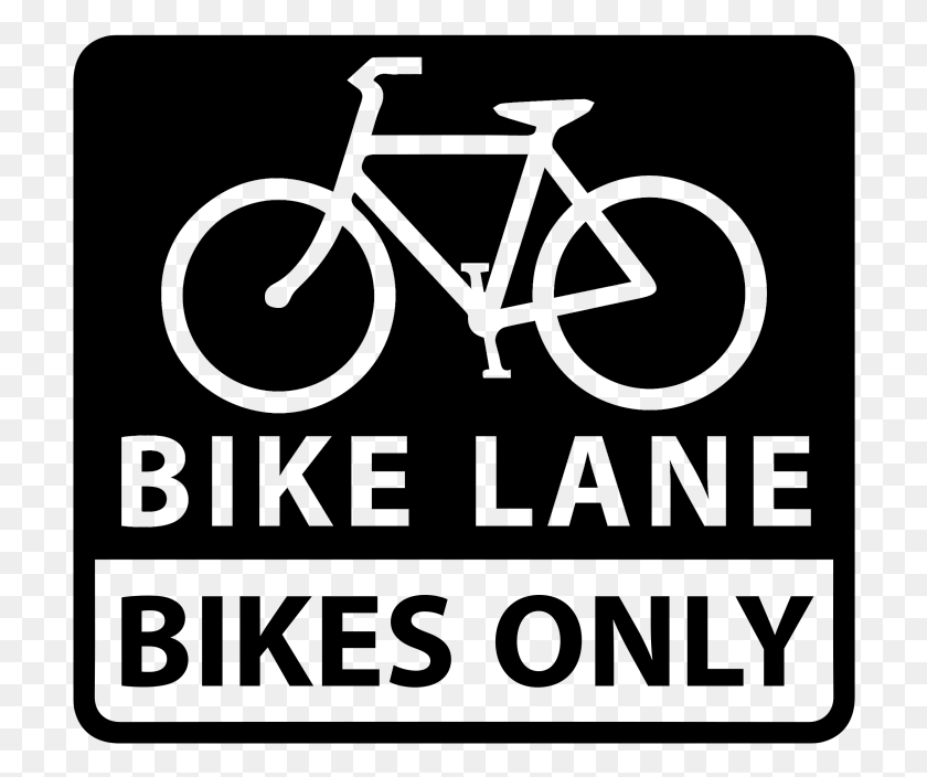710x644 Bike Route Sign, Bicycle, Vehicle, Transportation HD PNG Download