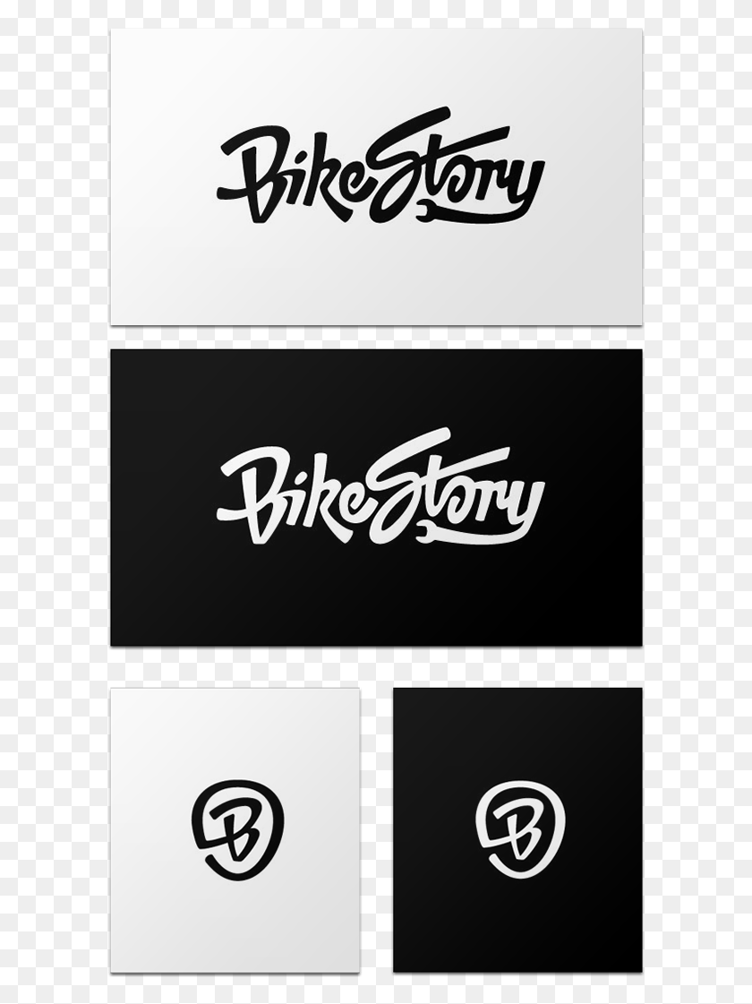 600x1061 Bike Story On Behance Calligraphy, Text, Label, Word HD PNG Download
